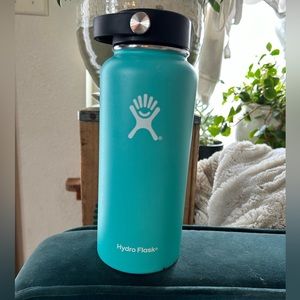 32oz Wide Mouth Hydro Flask in Teal